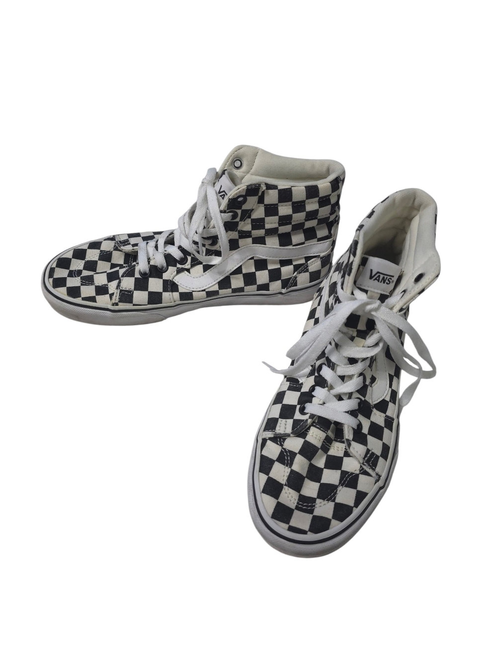 Vans Women's Checkerboard High-Top Sneakers